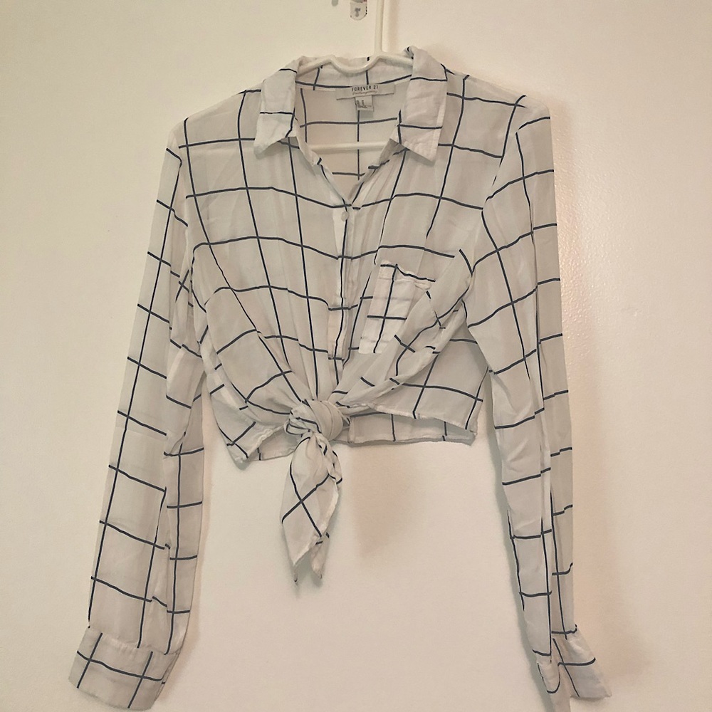 FOREVER21 Contemporary, Women’s blouse top, Size M